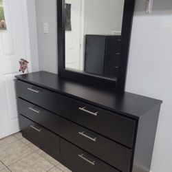 Dresser Whit Mirror - Cómoda Con Espejo 