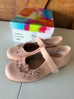 Girl’s Dress Shoes, Pink (Size 13 Little Kids)