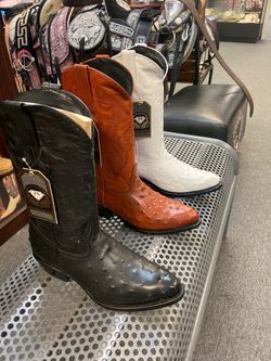 Botas Vaqueras de Piel para hombre