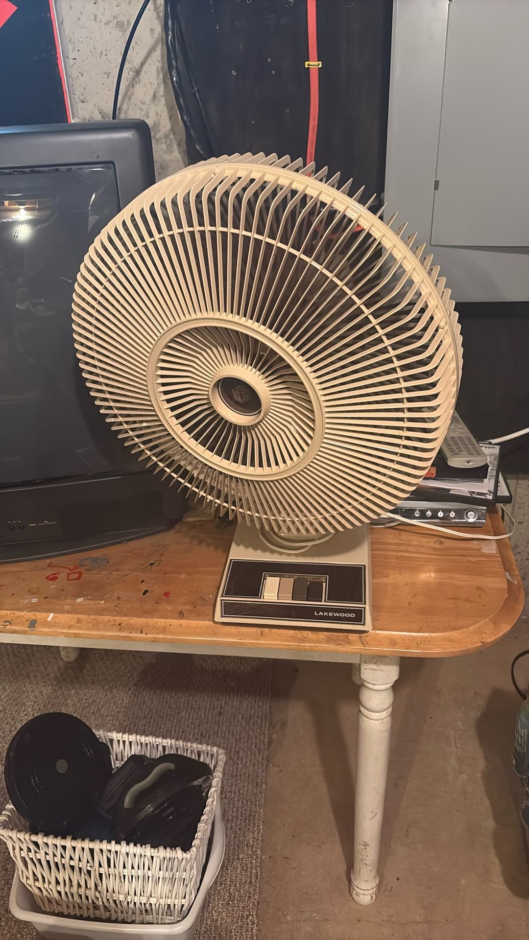 20” Electric Table Fan