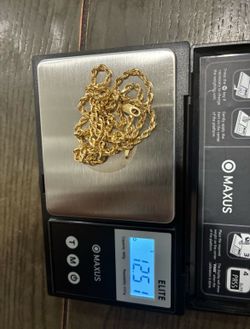 14 k gold rope