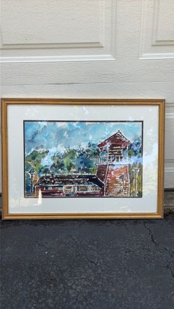 Watercolor painting