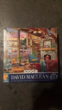 Ceaco David Maclean 1000-Piece Jigsaw Puzzle
