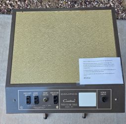 1950-60's Compco Custom Projector Table Metal Model 871