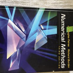 Numerical Methods by Fairer and Burden
