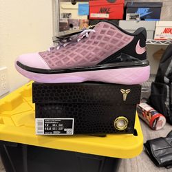 (size 12) Nike Kobe 3 Low Pink Quartz basketball shoes