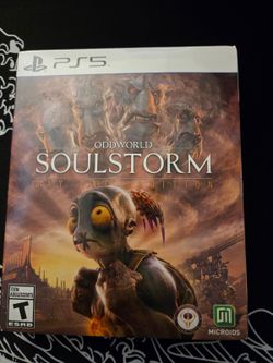 PlayStation PS5 Oddworld Soulstorm Day One Edition Video Game - Sealed New