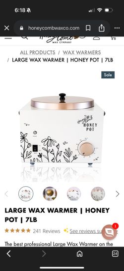 LARGE WAX WARMER | HONEY POT | 7LB