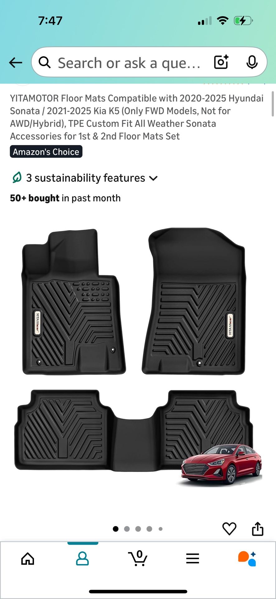 Hyundai/Kia All Weather Mats