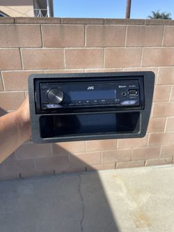 JVC Single Din Radio 