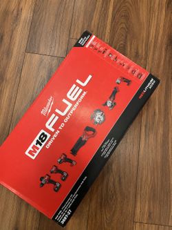 MILWAUKEE M18 FUEL 7 PIECE TOOL KIT. BRAND NEW