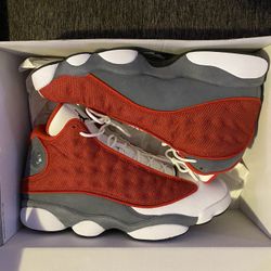Retro Jordan 13s Red Flint