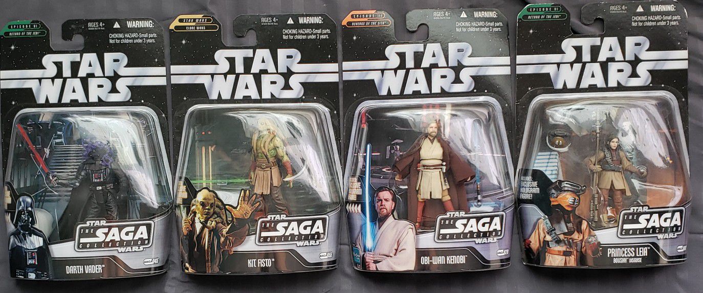 4 - Star Wars - The Saga Collection - 3 3/4 Action Figure Collection
