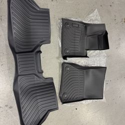 2014-2018 X5 Floor Mats Compatible with BMW X5 All Models - Custom Liners Fit Front & 2nd Row Set - All Weather Heavy Duty Non Slip TPE Floor Liners A