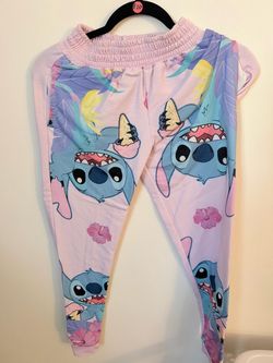 Disney Lilo & Stitch Pink Joggers