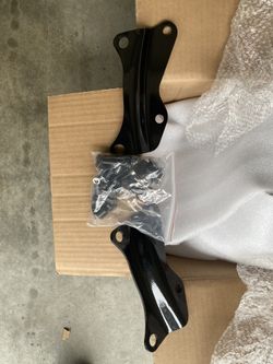 4-Point Black Docking Hardware Kit For Harley Touring Road King Glide 2014-2020