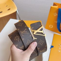 New men's belt LV
