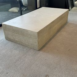 Restoration Hardware Vetro Coffee Table 