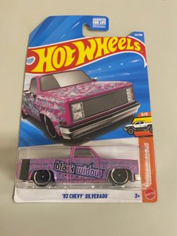 Hot Wheels '83 Chevy Silverado Black Widow