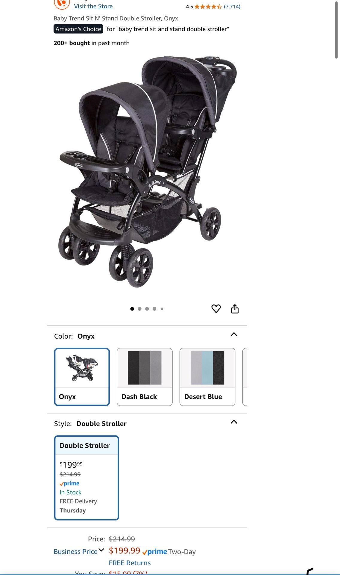 Double Stroller