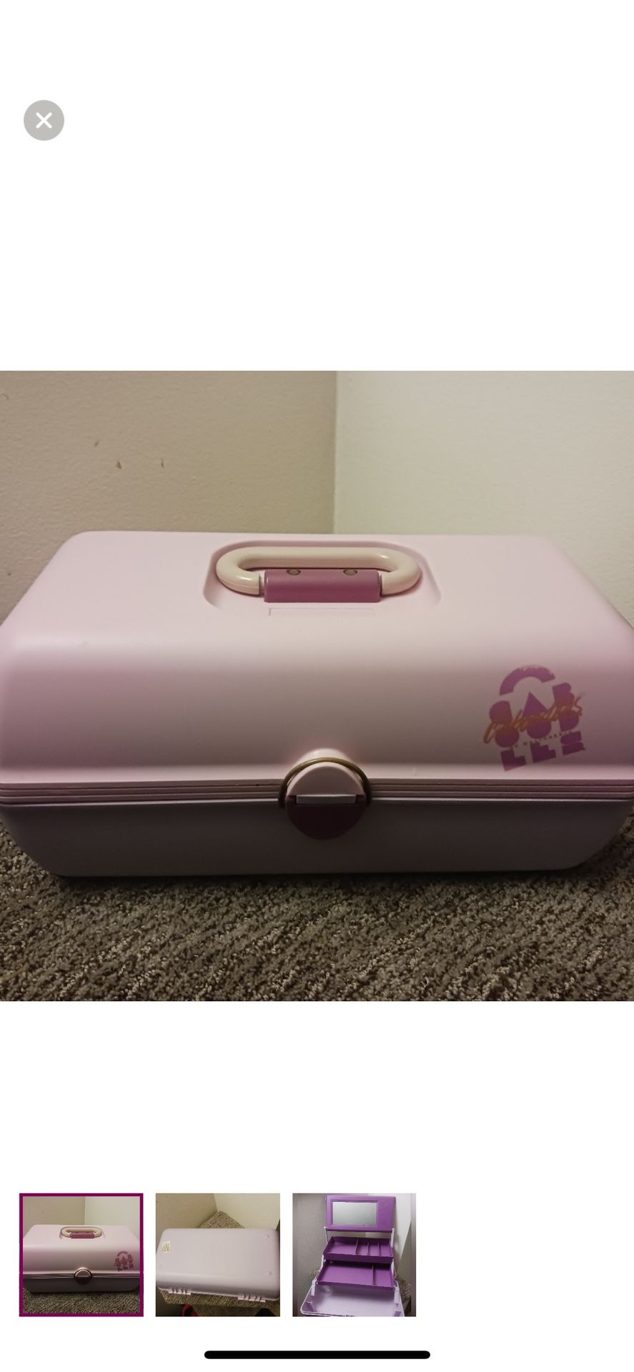 Vintage Caboodles Case