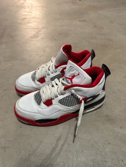 Fire Red Jordan 4s