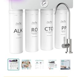 NEW SEALED IN ITS BOX REVERSE OSMOSIS (RO) WATER FILTRATION SYSTEM SIMPURE T1 SERIES