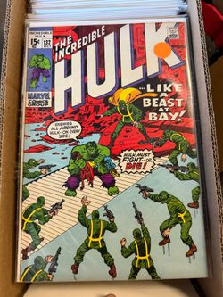 Incredible Hulk 132 Marvel comic book