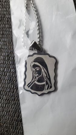 Stainless steel chain and charm