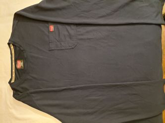 Wrangler Workwear Navy Pocket T-Shirt  size XL