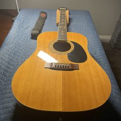 Mitchell MD100 Acoustic – Headstock Crack – Project