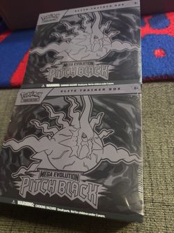 Pokémon Mega Evolution Pitch Black Elite Trainer Box x2