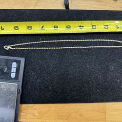 14k Gold Solid Rope Chain 