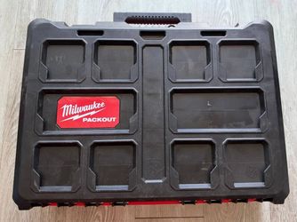 Milwaukee PACKOUT Empty Tool Storage Case Hard Toolbox 22 x 18 x 6 New