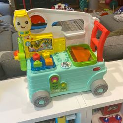 Fisher-Price Laugh And Learn Activity Center & Walker