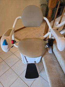 Savaria Curved Twin Rail Stairlift