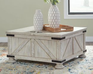 Ashley Carynhurst Hinged Lift Top Coffee Table