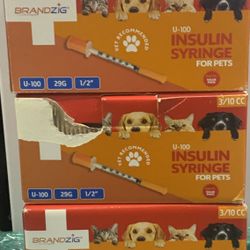 Insulin Syringe For Pets (3 Boxes)