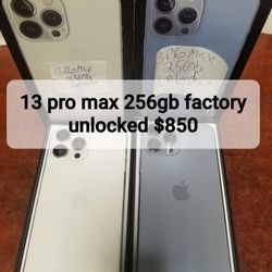 iPhone 13 Pro Max 256gb Factory unlocked 