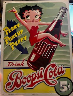 Betty Boop Tin Signs