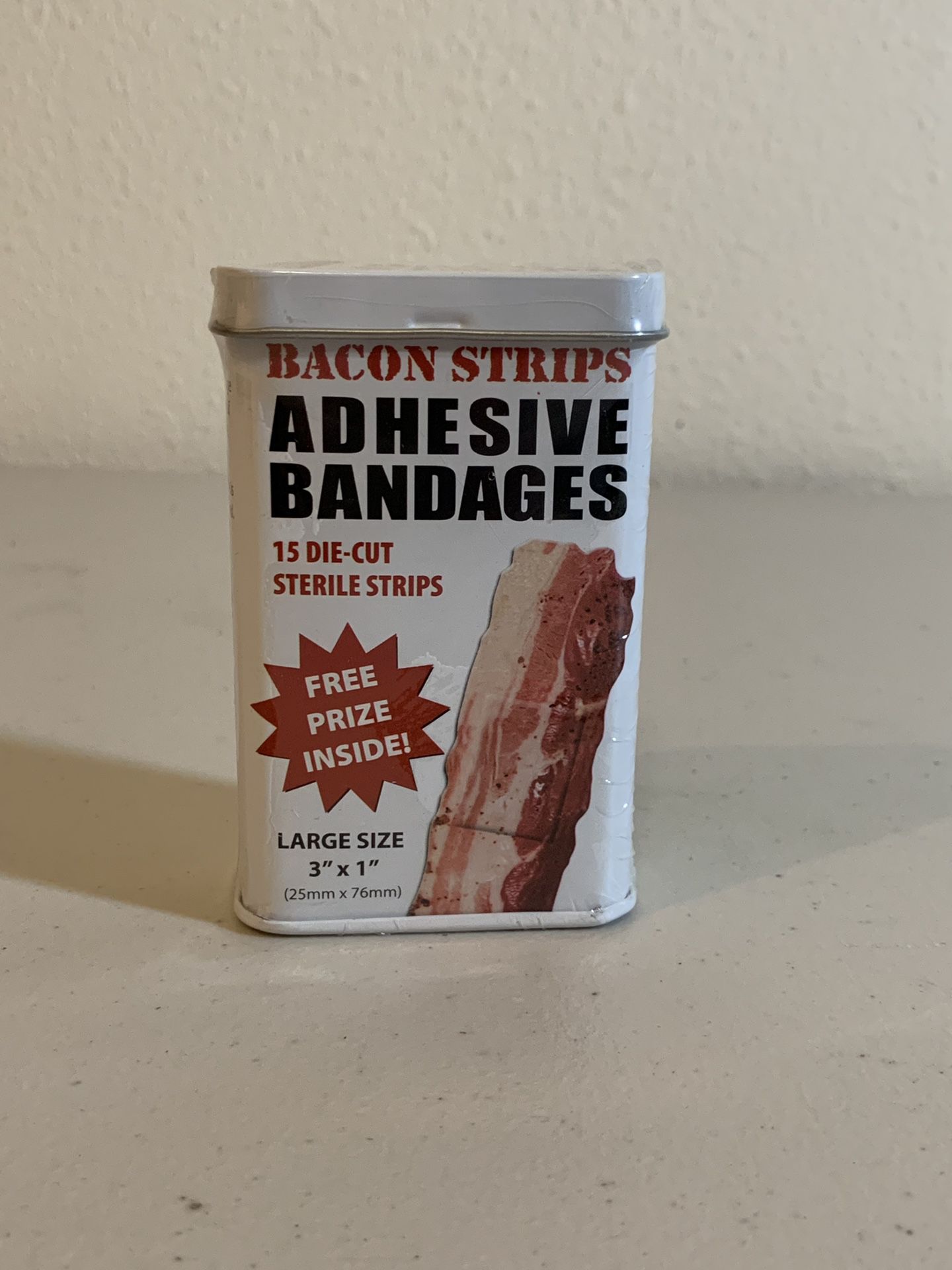 Novelty Bacon Bandaids