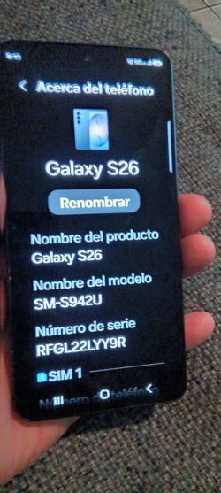 Samsung S26 256gb