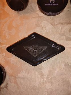 Camel Etched Ashtray
