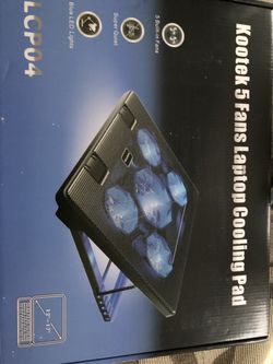 Laptop cooling pad 5 fans