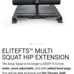elitefts™ Multi Squat Hip Extension