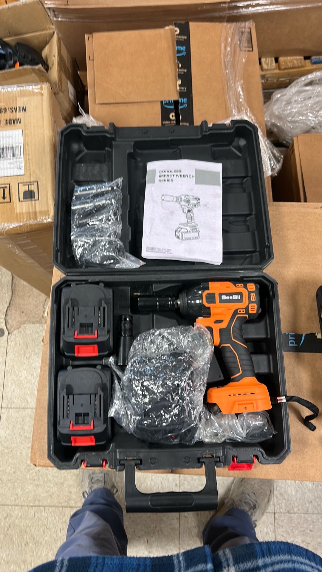 SeeSii Cordless impact Wrench MM Bits