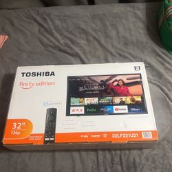 Toshiba Fire TV Edition 32” Brand New