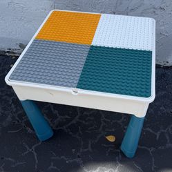 Kids LEGO Activity Table with Storage – Removable Legs