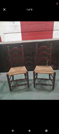 Vintage Shaker Ladderback Chairs