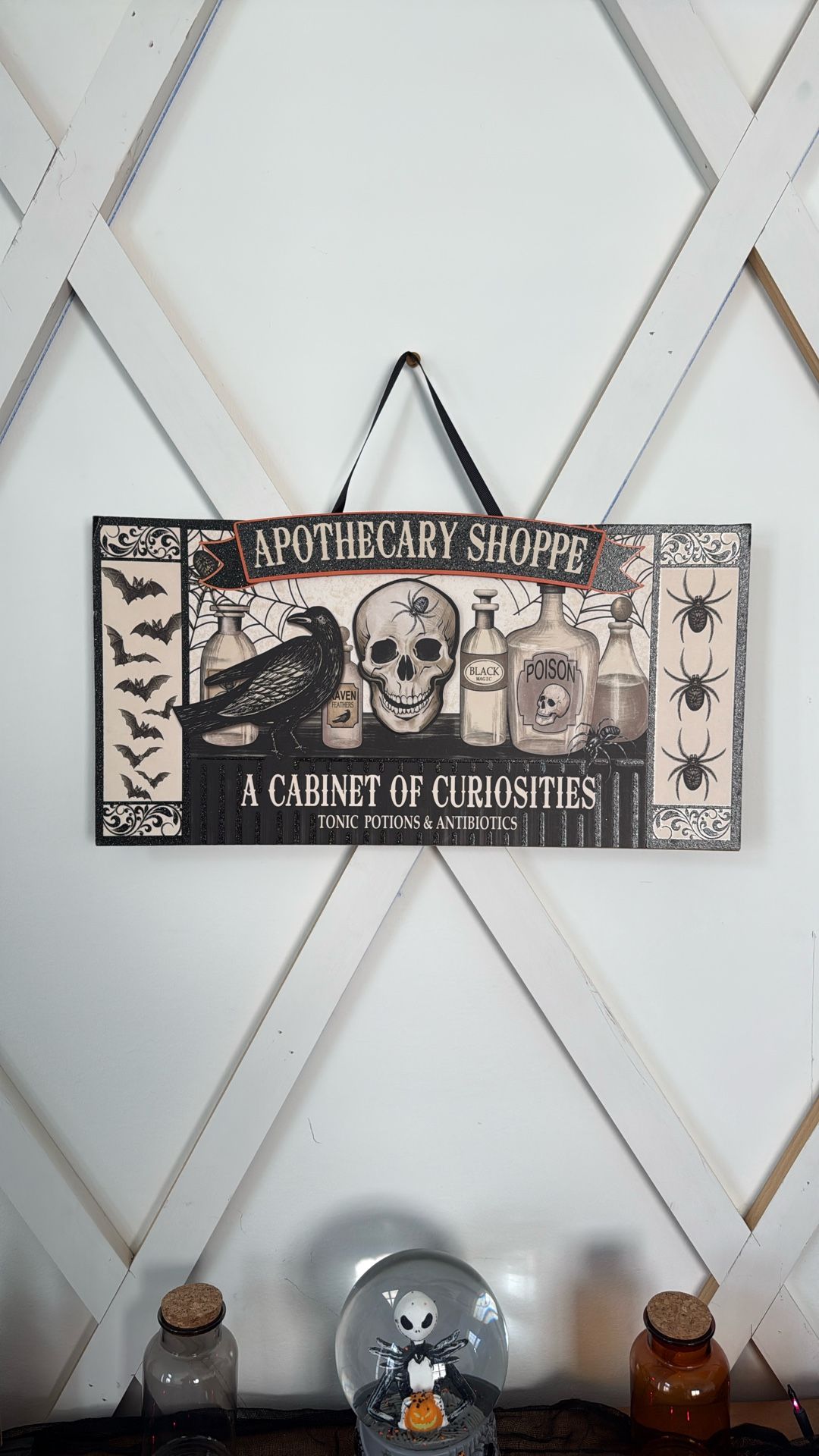 Halloween Apothecary Sign 